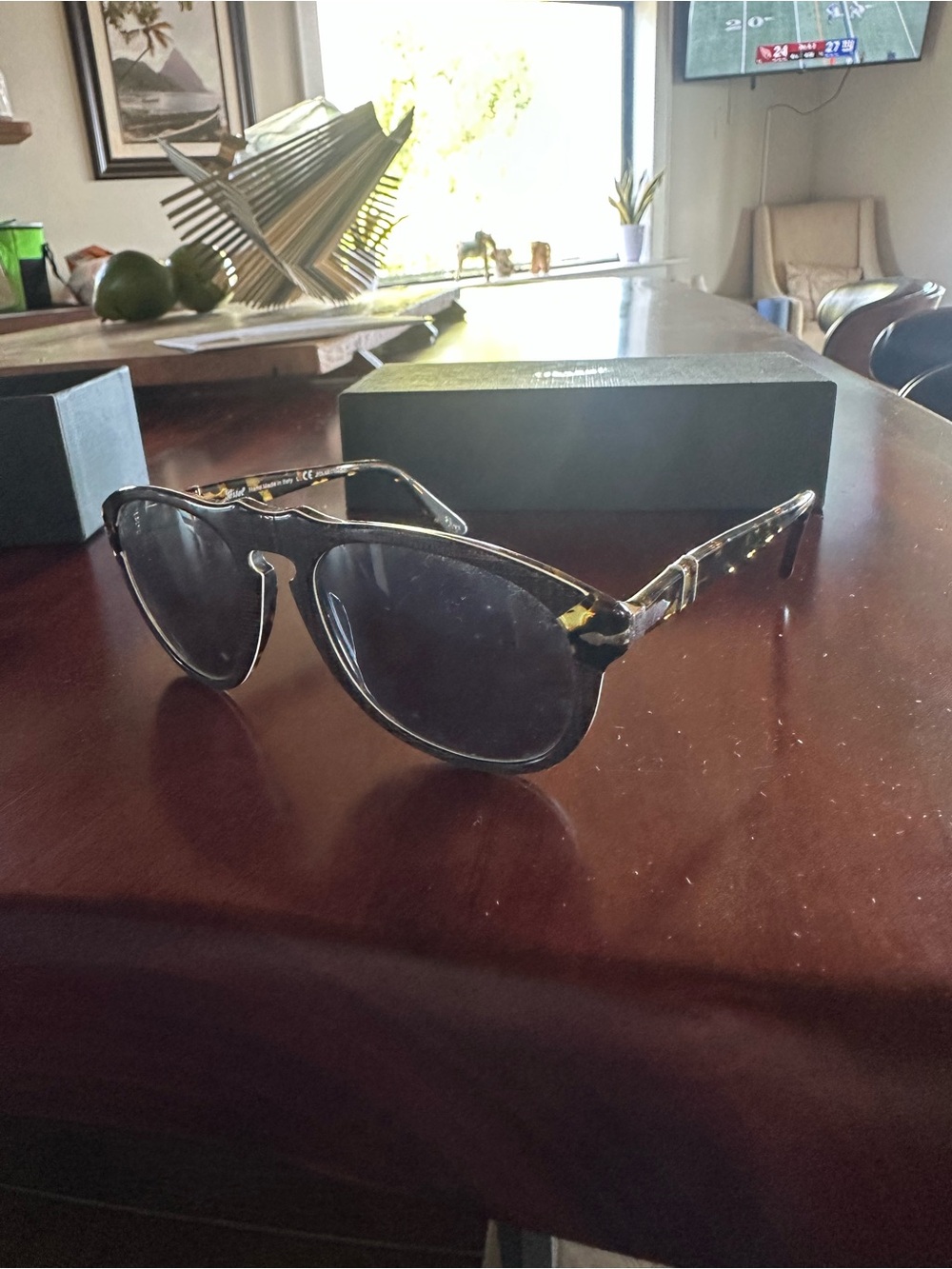 Classic Men’s Tortoiseshell Sunglasses - Polarized Lens